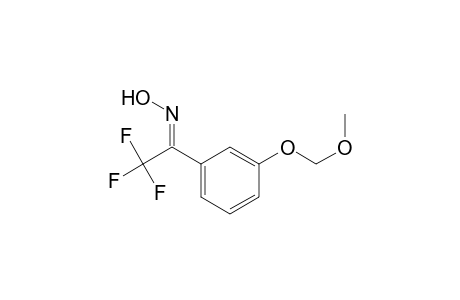 Ethanone, 2,2,2-trifluoro-1-[3-(methoxymethoxy)phenyl]-, oxime