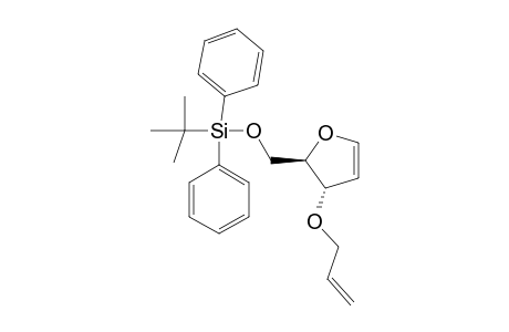 3-O-ALLYL-1,4-ANHYDRO-5-O-TERT.-BUTYLDIPHENYLSILYL-2-DEOXY-D-ERYTHRO-PENT-1-ENITOL