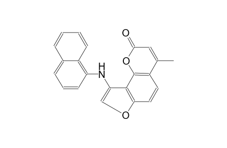 4-methyl-9-(1-naphthylamino)-2H-furo[2,3-h]chromen-2-one