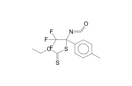 1-(4-METHYLPHENYL)-1-(O-ETHYLDITHIOCARBONATO)-2,2,2-TRIFLUOROETHYLISOCYANATE