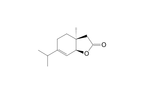 (+/-)-4-ISOPROPYL-1-METHYL-7-OXA-(CIS)-BICYCLO-[4.3.0]-NON-4-EN-8-ONE