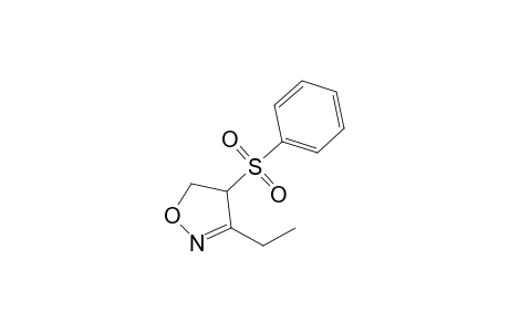 3-Ethyl-4-(phenylsulfonyl)isoxazoline