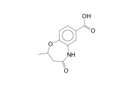 2-Methyl-4-oxo-2,3,4,5-tetrahydro-1,5-benzoxazepine-7-carboxylic acid