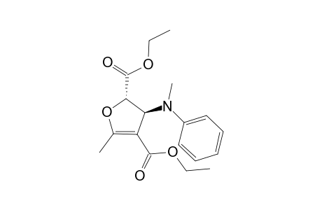 Diethyltrans-5-Methyl-3-[methyl(phenyl)amino]-2,3-dihydrofuran-2,4-dicarboxylate