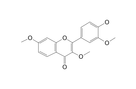 2-(4-Hydroxy-3-methoxyphenyl)-3,7-dimethoxy-4H-chromen-4-one