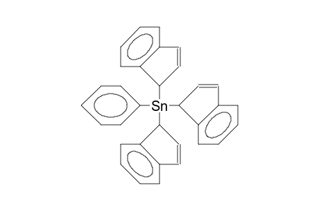 Tris(inden-1-yl)-phenyl-stannane