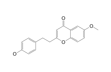 AQUILARONE-H;4'-HYDROXY-6-METHOXY-2-(2-PHENYLETHYL)-CHROMONE