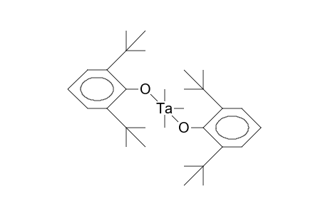Bis(2,6-di-tert-butyl-phenyl)-trimethyl tantalum