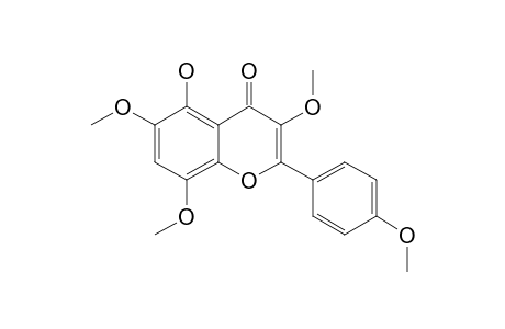 5-HYDROXY-3,6,8,4'-TETRAMETHOXYFLAVONE