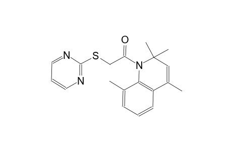 quinoline, 1,2-dihydro-2,2,4,8-tetramethyl-1-[(2-pyrimidinylthio)acetyl]-