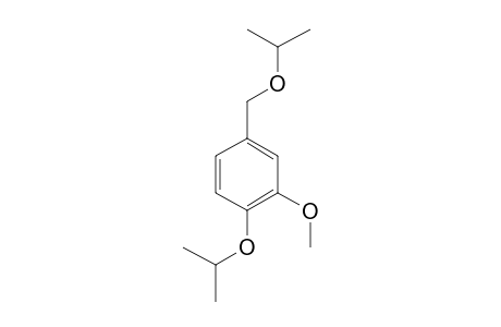 4-Hydroxy-3-methoxybenzyl alcohol, di(isopropyl) ether