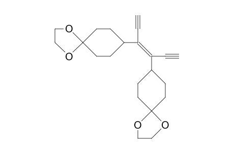 cis-3,4-Bis-(4,4-ethylenedioxycyclohexyl)hex-3-en-1,5-diyne