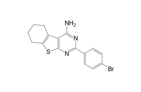 2-(4-Bromophenyl)-5,6,7,8-tetrahydro[1]benzothieno[2,3-d]pyrimidin-4-amine