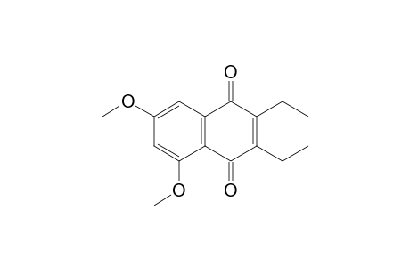 2,3-Diethyl-5,7-dimethoxynaphthoquinone