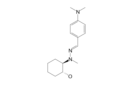 1-(4-DIMETHYLAMINOBENZALDEHYD)-2-METHYL-2-(2-HYDROXYCYCLOHEXYL)-HYDRAZONE00
