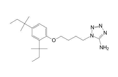 1H-tetrazol-5-amine, 1-[4-[2,4-bis(1,1-dimethylpropyl)phenoxy]butyl]-
