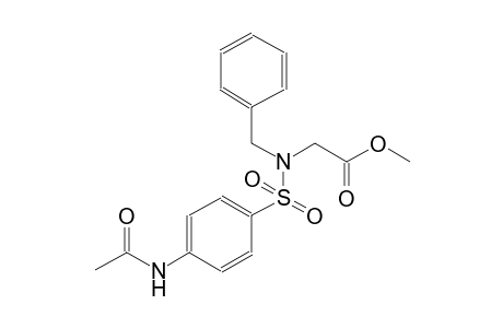 acetic acid, [[[4-(acetylamino)phenyl]sulfonyl](phenylmethyl)amino]-, methyl ester