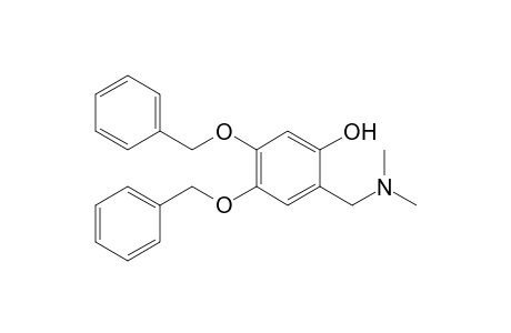 4,5-Dibenzyloxy-2-dimethylaminomethylphenol