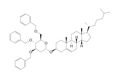 CHOLESTERYL-3,4,6-TRI-O-BENZYL-2-DEOXY-ALPHA-D-ARABINO-HEXOPYRANOSIDE