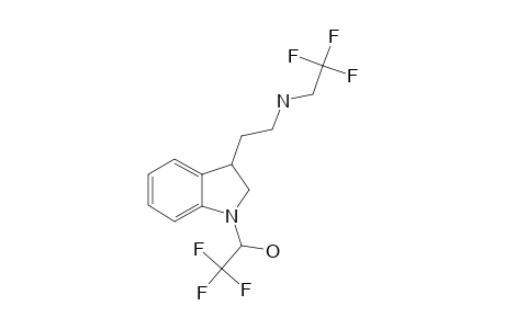 1-HYDROXYTRIFLUOROETHYL-3-[2'-(TRIFLUOROETHYLAMINO)-ETHYL]-INDOLE