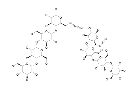 TRIS-[O-ALPHA-D-GLUCOPYRANOSYL-(1->4)]-6-AZIDO-6-DEOXY-D-GLUCOPYRANOSIDE