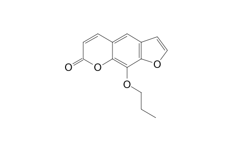 9-propoxy-7H-furo[3,2-g]]1]benzopyran-7-one