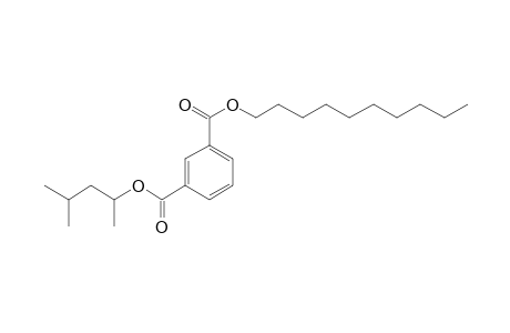 Isophthalic acid, decyl 4-methylpent-2-yl ester