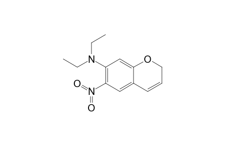 2H-7-(N,N-Diethylamino)-6-nitro-1-benzopyran