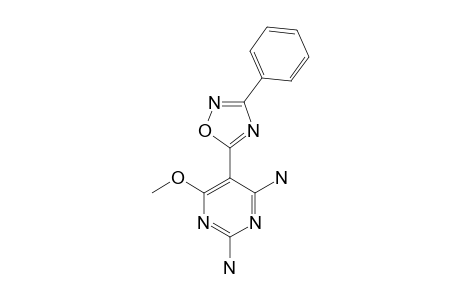 [2-amino-6-methoxy-5-(3-phenyl-1,2,4-oxadiazol-5-yl)pyrimidin-4-yl]amine