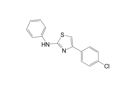 4-(4-Chlorophenyl)-N-phenyl-1,3-thiazol-2-amine