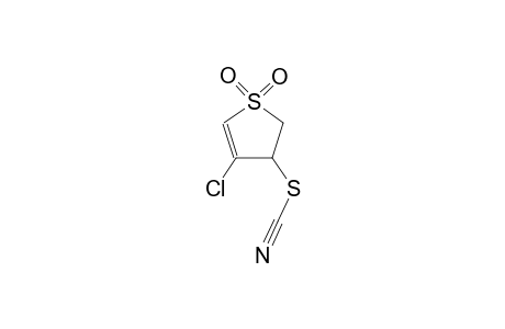 4-chloro-1,1-dioxido-2,3-dihydro-3-thienyl thiocyanate