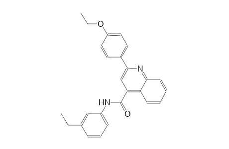 2-(4-ethoxyphenyl)-N-(3-ethylphenyl)-4-quinolinecarboxamide
