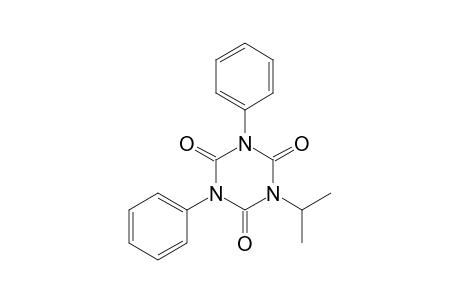 1,3-DIPHENYL-5-ISOPROPYL-s-TRIAZINE-2,4,6(1H,3H,5H)-TRIONE