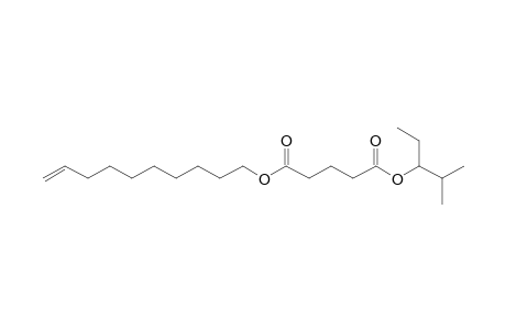 Glutaric acid, 2-methylpent-3-yl dec-9-enyl ester