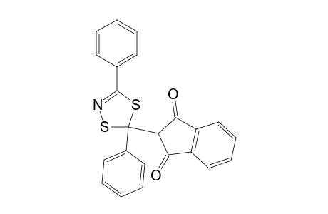 2-(3,5-Diphenyl-1,4,2-dithiazol-5-yl)-1,3-indanedione
