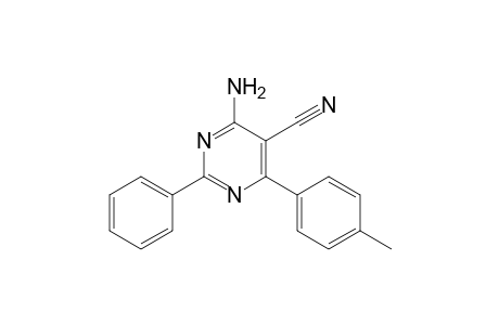 4-Amino-6-(4-methylphenyl)-2-phenyl-5-pyrimidinecarbonitrile