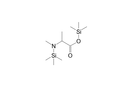 N-methylalanine, 2TMS