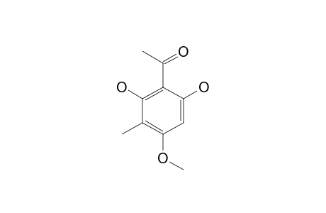 1-(2,6-dihydroxy-4-methoxy-3-methyl-phenyl)ethanone