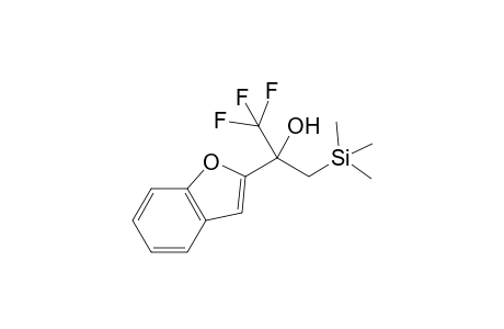 2-(Benzofuran-2-yl)-1,1,1-trifluoro-3-(trimethylsilyl)propan-2-ol