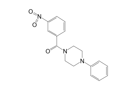 1-(m-NITROBENZOYL)-4-PHENYLPIPERAZINE