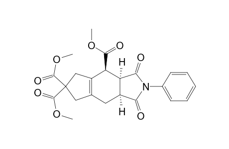 Cyclopent[f]isoindole-4,6,6(1H)-tricarboxylic acid, 2,3,3a,4,5,7,8,8a-octahydro-1,3-dioxo-2-phenyl-, trimethyl ester, (3a.alpha.,4.beta.,8a.alpha.)-