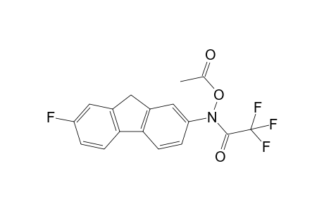N-Acetoxy-N-(trifluoroacetyl)-7-fluoro-2-aminofluorene
