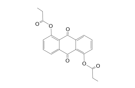 (9,10-dioxo-5-propanoyloxy-1-anthryl) propanoate