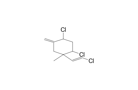 CYCLOHEXANE, 2,4-DICHLORO-1-(2-CHLOROETHENYL)-1-METHYL-5-METHYLENE-