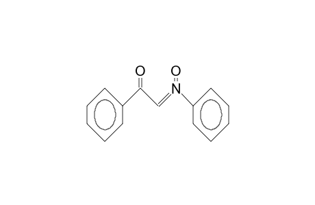 N-(Benzoyl-methylene)-aniline N-oxide