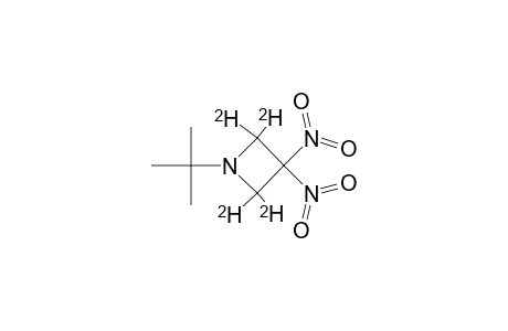 1-TERT.-BUTYL-3,3-DINITRO-AZETIDINE-D(4)