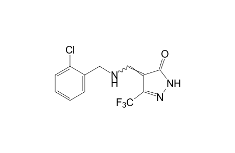 4-{[(o-chlorobenzyl)amino]methylene}-3-(trifluoromethyl)-2-pyrazolin-5-one