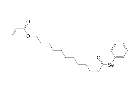 2-Propenoic acid, 12-oxo-12-(phenylseleno)dodecyl ester