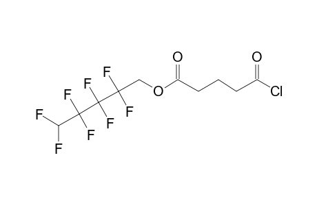 Glutaric acid, monochloride , 2,2,3,3,4,4,5,5-octafluoropentyl ester