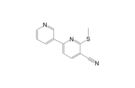 6-Methylsulfanyl-[2,3']bipyridinyl-5-carbonitrile